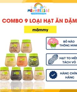 Combo 9 Loại Hạt Quý Mămmy - Nhập Khẩu Chứa Nhiều Vitamin Và Dinh Dưỡng Cho Bé Ăn Dặm Bổ Não