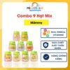 Combo 9 hũ đậu hạt hữu cơ Mix sẵn Mămmy, nấu cháo bổ sung chất dinh dưỡng cho bé ăn dặm trên 6 tháng