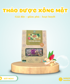 Thảo Dược Xông Mặt Bảo Nhiên – Giải Độc, Giảm Phù, Hoạt Huyết, Sáng Da Tự Nhiên (5 gói/hộp)
