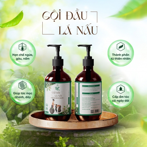 Dầu gội đầu, giúp: làm sạch da đầu và tóc, giúp làm sạch gàu, làm thoáng lỗ chân lông, giúp cải thiện tình trạng tóc xơ, rối, gãy rụng, chẻ ngọn, cho mái tóc trông suôn, bóng mượt và chắc khỏe hơn. Góp phần ngăn ngừa gàu.