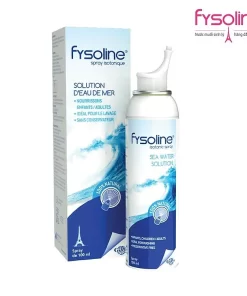 Xịt rửa mũi Fysoline Isotonic Spray 100ml – Nước muối sinh lý biển sâu cho bé và người lớn, 100% tự nhiên