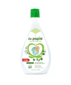 Nước Tắm Gội Thảo Dược Dr.Papie 500ml – Cho Bé 0–3 Tuổi | Dưỡng Da Mềm Mịn, Ngừa Rôm Sảy, Dịu Nhẹ An Toàn