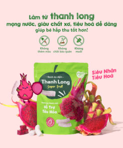 Bánh Ăn Dặm Thanh Long Mămmy – Giàu Chất Xơ, Hỗ Trợ Tiêu Hóa, Không Muối – Lành Mạnh Cho Bé Từ 8 Tháng