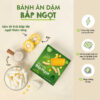 Bánh ăn dặm bắp ngọt Mămmy – làm từ bắp Mỹ thơm lừng, bổ sung vitamin B giúp bé phát triển trí não