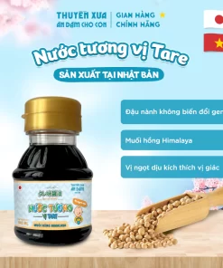 Nước Tương Vị Tare Thuyền Xưa – Sản Xuất Tại Nhật Bản – Muối Hồng Himalaya – Vị Ngọt Dịu – 100ml