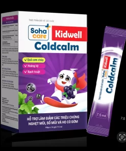 Siro Gói Soha Care Kidwell Coldcalm 7.5ml x 14 Gói – Giảm Cảm Lạnh, Nghẹt Mũi, Ho Có Đờm, Tăng Đề Kháng
