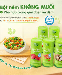 Bột Nêm Rau Củ Mămmy Cho Bé – 5 Vị Tự Nhiên Không Muối, Không Bột Ngọt – Nêm Ngon, An Toàn Cho Bé Ăn Dặm