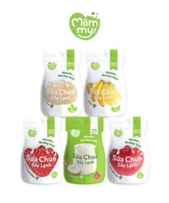 Sữa Chua Sấy Lạnh Mămmy 20g – Snack Ăn Dặm Cho Bé, Giàu Vitamin & Khoáng Chất, Ngon Bổ Tự Nhiên
