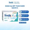 Khăn hạ sốt Sachi 0+ cho bé – Khăn lau hạ nhiệt an toàn dịu nhẹ từ thảo dược tự nhiên