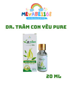 Tinh Dầu Tràm Dr.Tràm 20ml – Giảm Ho, Giảm Cảm, Giữ Ấm Cơ Thể, Dưỡng Da Bé – Hàng Chính Hãng Pure