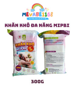 Khăn Khô Đa Năng MIPBI 300g / 600g / 900g / 1000g – Khăn Rút Mềm Dai Tiện Lợi Cho Mẹ Và Bé | MIPBI Chính Hãng