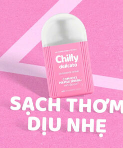 Dung Dịch Vệ Sinh Phụ Nữ Chilly Italy – Làm Sạch Dịu Nhẹ, Khử Mùi, Bảo Vệ Vùng Kín Hằng Ngày