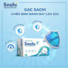 Gạc rơ lưỡi cho bé Sachi 0+ tháng – Làm sạch răng miệng, bảo vệ nướu an toàn