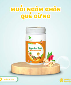 Muối Ngâm Chân Quế Gừng Bảo Nhiên 500g – Thư Giãn, Giảm Nhức Mỏi, Lưu Thông Máu, Giữ Ấm Cơ Thể Hiệu Quả