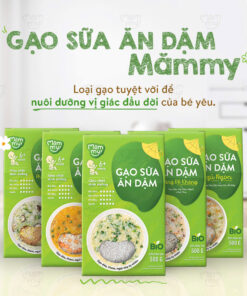 Gạo Sữa Ăn Dặm Mămmy 500g – Giàu Dinh Dưỡng, Dễ Tiêu Hóa, Bé Ăn Ngon, Tăng Đề Kháng
