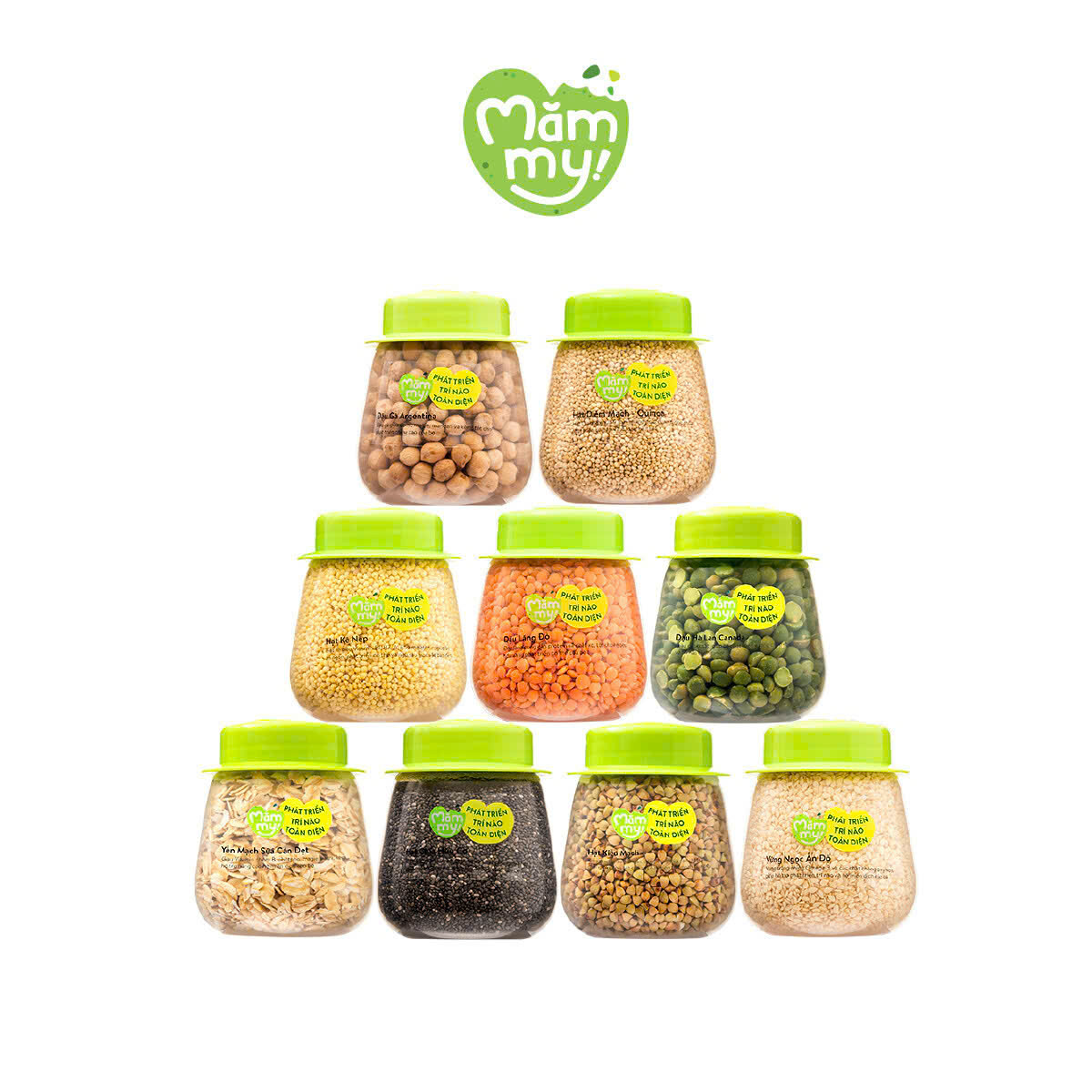 Set Hạt Quý Mămmy – Ngũ Cốc Ăn Dặm Cho Bé Phát Triển Toàn Diện, Ăn Ngon, Dễ Tiêu Hóa