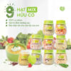 9 Hạt Mix Hữu Cơ Mămmy 100% Tự Nhiên – Bột Dinh Dưỡng Cho Bé Ăn Dặm Giàu Chất Xơ, Giúp Phát Triển Não Bộ
