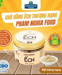 Chà Bông Ếch Phạm Nghĩa Food – Dinh Dưỡng Trọn Vị, Cung Cấp Protein & Khoáng Chất Thiết Yếu