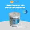 Tăm Bông Người Lớn ECO FRESH Cao Cấp – Thân Nhựa Dẻo, 100% Bông Tự Nhiên (Hộp 200 Cây)
