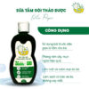 Sữa Tắm Gội Thảo Dược Ola Papi 200ml – Ngừa Rôm Sảy, Mụn Ngứa, Mềm Da Bé, Không Cay Mắ