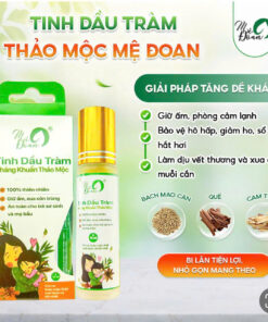 Tinh Dầu Tràm Cho Bé Mẹ Đoan – Thảo Mộc Tự Nhiên, Giữ Ấm, Bảo Vệ Đường Hô Hấp Hiệu Quả