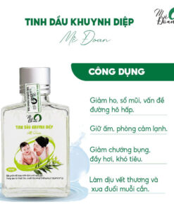 Tinh Dầu Khuynh Diệp Mệ Đoan 30ml – Giữ Ấm, Giảm Ho, Sổ Mũi, Đầy Hơi, Xua Đuổi Muỗi, An Toàn Cho Bé