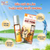 Dầu Gió Bi Lăn Thảo Mộc Nhất Phong 10ml – Giảm Căng Thẳng, Phòng Cảm Lạnh, Làm Ấm Cơ Thể, Mùi Thơm Dễ Chịu