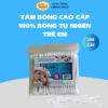 Tăm Bông ECO FRESH Trẻ Em – Cao Cấp, 100% Bông Tự Nhiên, Thân Giấy An Toàn (Hộp 100 Cây)