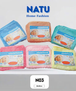 Khăn Siêu Mềm Cao Cấp NATURE N03 – Khăn Lau Mặt, Tắm Cho Bé, Kích Thước 28x28cm, Mềm Mại, Thấm Hút Tốt