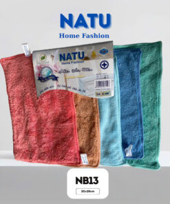 Khăn Mặt Siêu Mềm NATURE NB13 20x28cm – Chất Liệu Cao Cấp, Thấm Hút Tốt, Êm Dịu Cho Da, Nhiều Màu Sang Trọn