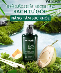 ☘☘ NƯỚC RỬA CHÉN ENZYME DỪA - VITALUXE