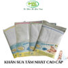 Khăn Sữa tắm Nhật cao cấp Golden Baby – Mềm mịn, thấm hút tốt, an toàn cho da bé, không xơ cứng