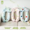 Gối Ôm Chữ U Đa Năng Mipbi – 100% Cotton Mềm Mại, Nâng Đỡ Toàn Diện, Cho Bé Ngủ Ngon Và An Toàn